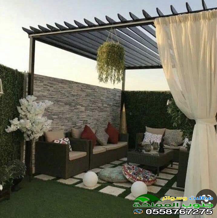 برجولات جلسات الشتاء